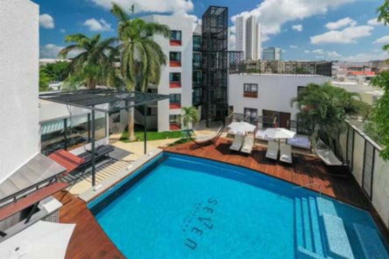 Seven Boutique Apartments Канкун Экстерьер фото