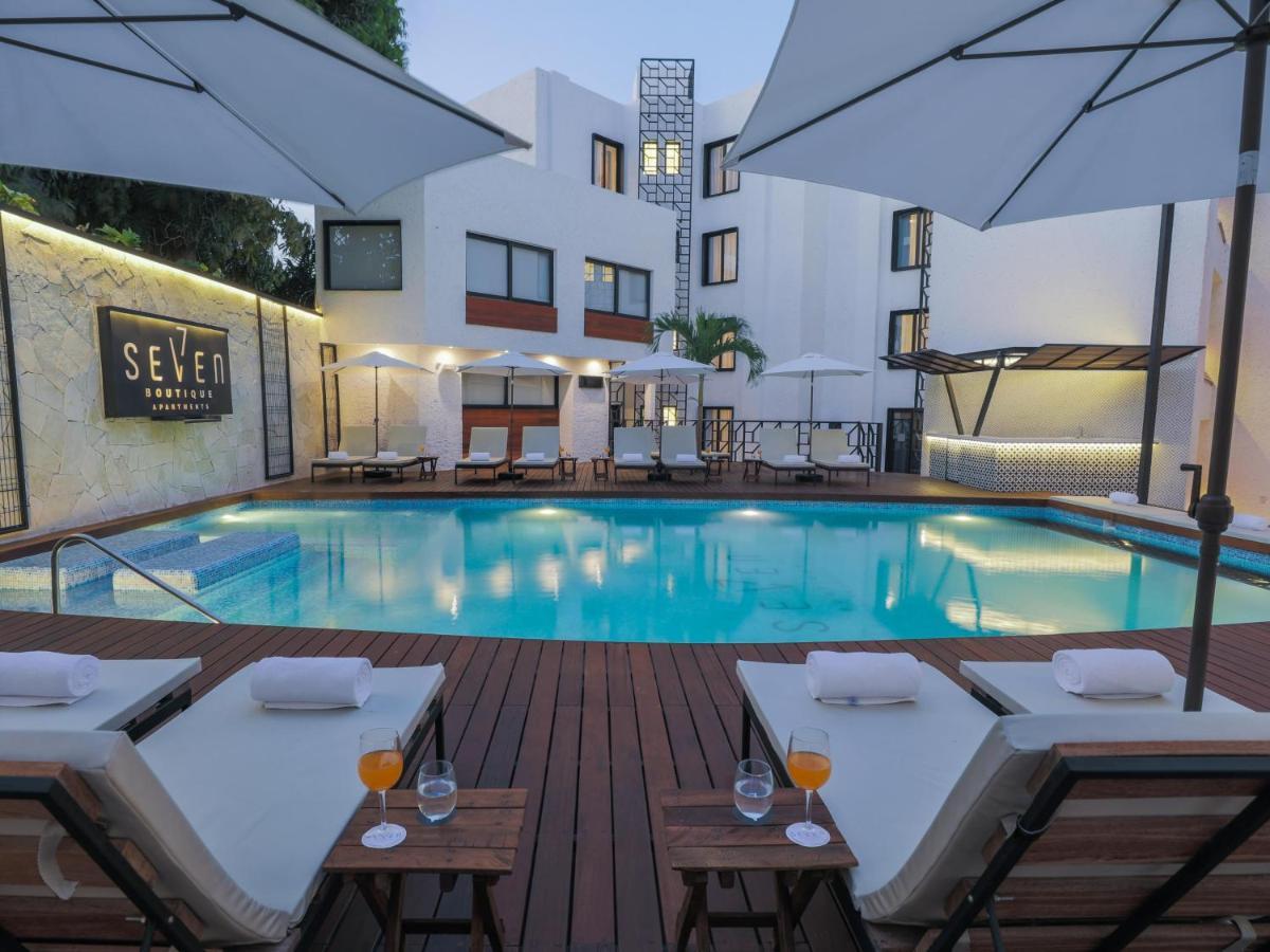 Seven Boutique Apartments Канкун Экстерьер фото