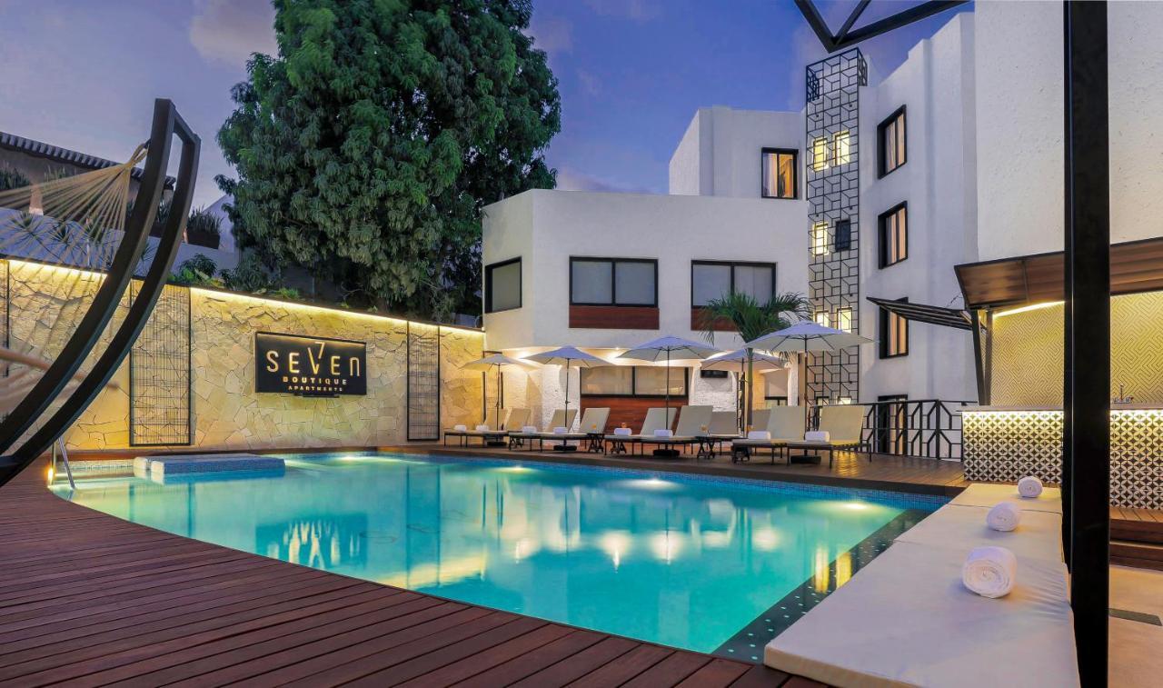 Seven Boutique Apartments Канкун Экстерьер фото