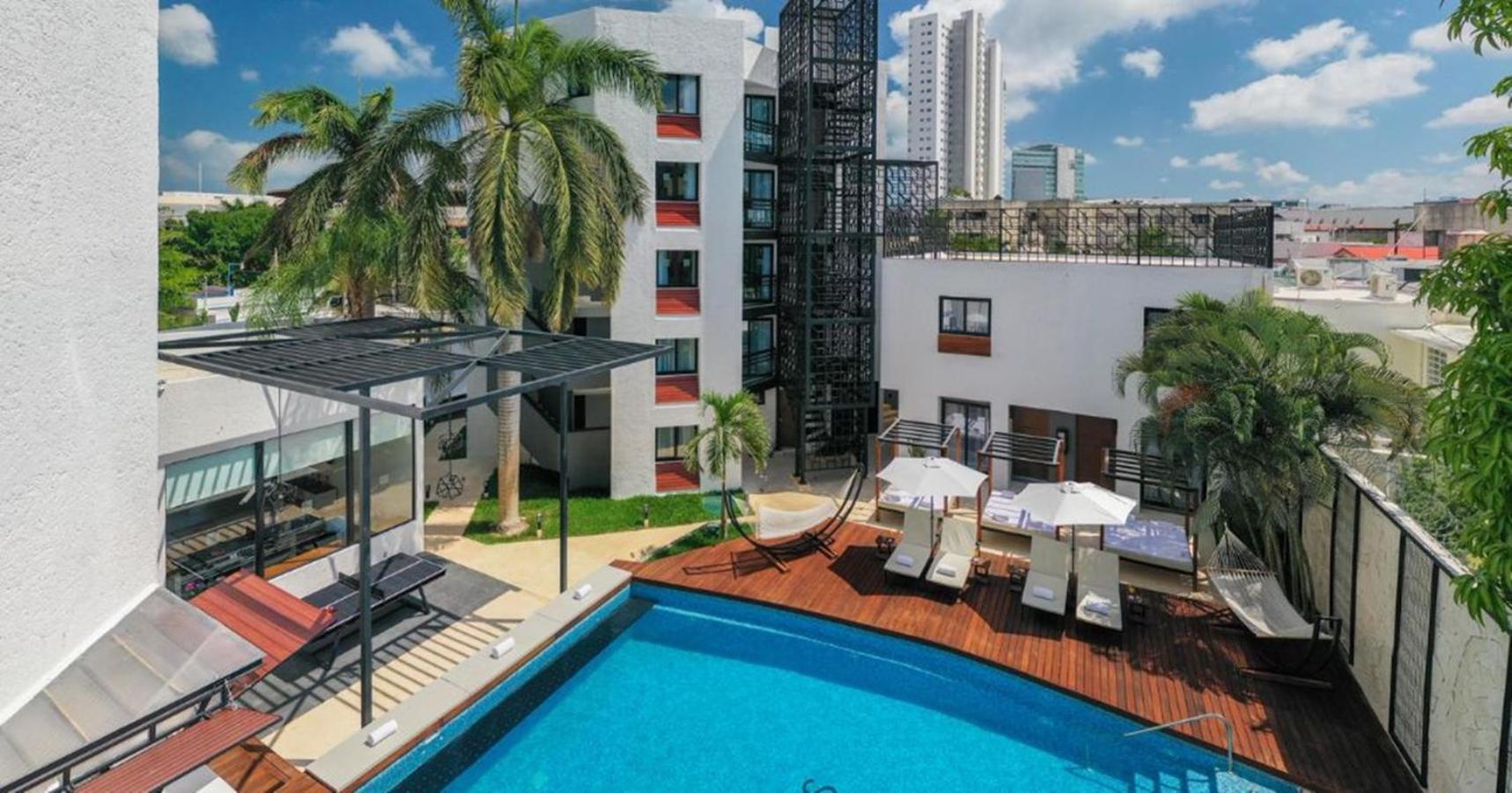Seven Boutique Apartments Канкун Экстерьер фото